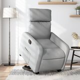 Maison Chic Električni naslanjač - Relax naslanjač s funkcijo vstajanja svetlo siv, (22061081) | Shoptok.si
