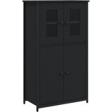 Maison Chic Komoda - Predalnik črna 62x32x106,5 cm inženirski les, (21715899) Cene
