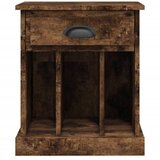  Noćni ormarići 2 kom boja dimljenog hrasta 43x36x50 cm | shoptok.hr