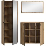 MID.YOU Predsoba Station, Barva Hrasta, 3-Delna | Shoptok.si