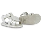 Donsje® otroški sandali ushy scallop off white metallic leather | Shoptok.si