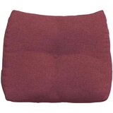  Jastuk za leđa Vinska crvena 60 x 24 x 50 cm tkanina | shoptok.hr