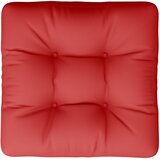  Jastuk za palete crveni 58 x 58 x 10 cm od tkanine | shoptok.hr