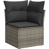  11-dijelni set vrtnih sofa od poliratana s jastucima sivi | shoptok.hr