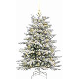  Umjetno božićno drvce s nogom Bijelo 120 cm PE i PVC | shoptok.hr
