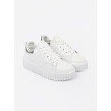 Shelvt White sneakers with silver inserts | shoptok.hr