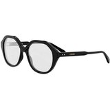 Celine THIN Black Geometric Eyeglasses ONE SIZE (54) Črna/Kristalna Cene