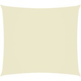 vidaXL Senčno jadro oksford blago pravokotno 6x7 m krem Cene