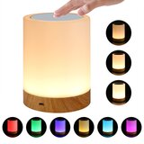 Venisymlis Nočna Lučka Led, Nočna Lučka Na Dotik Z Možnostjo Zatemnitve, Topel Način In Namizna Svetilka Z Možnostjo Zatemnitve Rgb, Polnilna Svetilka B, (22068175) Cene
