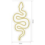 WALLXPERT dekorativna plastična led rasveta snake yellow | ePonuda.com
