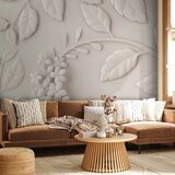 Foto tapeta - Paper Flowers (Cream) 250x175 | shoptok.hr