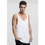 UC Men Long Shape Open Edge Loose Tank White | shoptok.hr