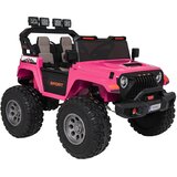  Avto na akumulator Extreme Sport 4x4 z nastavljivo dolžino vozila - dvosed - roza | Shoptok.si
