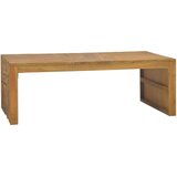 vidaXL stolić za kavu od komada masivne tikovine 110 x 60 x 38 cm Cijene