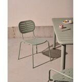 Kave Home Mentol zelena metalna vrtna stolica Brai – | shoptok.hr