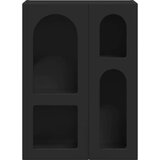  Strani šal Črna 59 x 35 x 80.5 cm Konstruiran les, (5000108262) | Shoptok.si