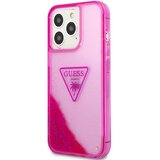 Guess Ohišje za Apple iPhone 14 Pro Max Glitter Palm, Roza, (21244254) Cene