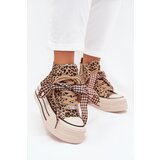 EVENTO Women's Sneakers With Ribbon And Zipper On Platform Panther Mavara Cijene
