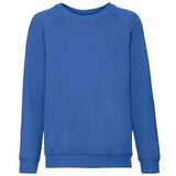 Fruit Of The Loom Niebieska bluza dziecięca Raglan Sweat Cene
