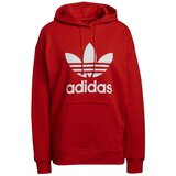 Adidas Puloverji Trefoil Hoodie Rdeča Cene