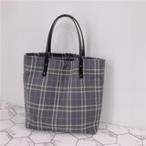 Venisymlis Ženska Potovalna Torba Za Čez Ramo Vintage Grid – Rjava, (22070097) | Shoptok.si