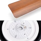 Aigostar LED prigušiva plafonski ventilator LED/24W/230V 2700-6500K 132cm + daljinski upravljač | Eponuda.com