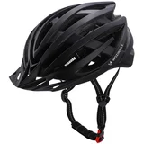 HT-28VC MTB kaciga s stražnjim USB svjetlom M crna