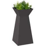  Stup saksija 2 pcs Crna 35 x 35 x 73 cm | shoptok.hr