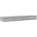  Nočne omarice Siva sonoma Inženirski les 160 x 36.5 x 16.5 cm, (22008025) | Shoptok.si