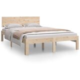  Posteljni okvir iz trdnega lesa 120x190 cm, (20645988) | Shoptok.si