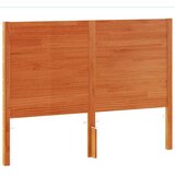 vidaXL Uzglavlje voštano smeđe 135 cm od masivne borovine | shoptok.hr