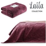 AmeliaHome Temno rožnato prešito pregrinjalo 170x210 cm Laila – | Shoptok.si