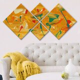 Wallity slika 4MDF3582425, 60x115 cm, 4 dela | ePonuda.com