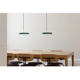 UMAGE Temno zelena kovinska LED zatemnitvena viseča svetilka s kovinskim senčilom ø 31 cm Asteria Plus – | Shoptok.si