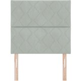 vidaXL Naslon za glavu dizajn s dijamantnim blokovima svjetlosivi 100 cm, Naslon za glavu dizajn s dijamantnim blokovima svjetlosivi 200 cm | shoptok.hr