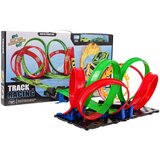  Staza za autiće MEGA Launcher FIRE TRUCK - šareni | Shoptok.si