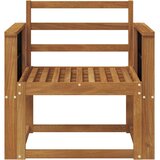  Set vanjskih sofa Čvrsto drvo akacije Prirodna | shoptok.hr