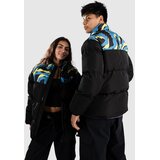 Polypop Black Tigra Pattern Chest Puffer Jakna black | Shoptok.si