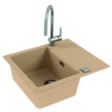 Alveus 1132019 - Kuhinjska sudopera CADIT 59x50 cm granit/bež | Eponuda.com