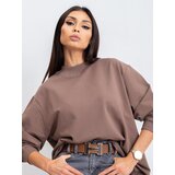 BASIC Feel Good Sweatshirt-RV-BL-5185.92P-brown | Shoptok.si