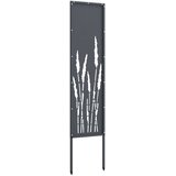  Privatnost u vrtu Antracit 32 x 140 cm Hladno valjana čelična | shoptok.hr