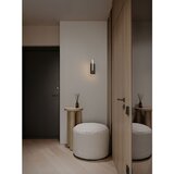 Nova Luce Svetlo siva kovinska LED zatemnitvena stenska svetilka Totem – | Shoptok.si