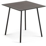 Kave Home crni stolić Ulrich, 75 x 75 cm Cijene