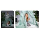 Nukido Teepee šator za djecu s svjetlima - boja mente | shoptok.hr
