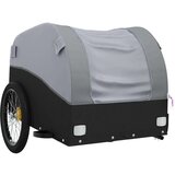  Teretna prikolica za bicikl crno-siva 45 kg željezna | shoptok.hr