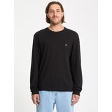 Volcom Majica 'Stone Blanks' črna / bela | Shoptok.si