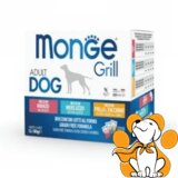 Monge grill MultiBox, Beef, Codfish, Chicken&Turkey 12x100g, Sosići Za Pse cene