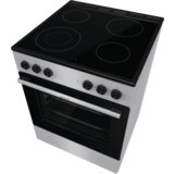 Gorenje električni šporet GEC6A41SC inox fan venting staklokeramicka a