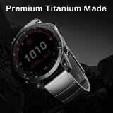 SYNSING titanov pašček 22/26 mm za Garmin Fenix | Shoptok.si