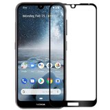  Zaščitno kaljeno steklo 5D Full Glue za Nokia 2.2 - črno | Shoptok.si